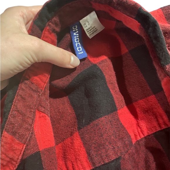 Plaid button up - Picture 3 of 4
